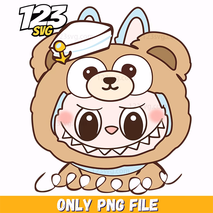 teddy bear labubu png, labubu teddy bear png, labubu teddy bear