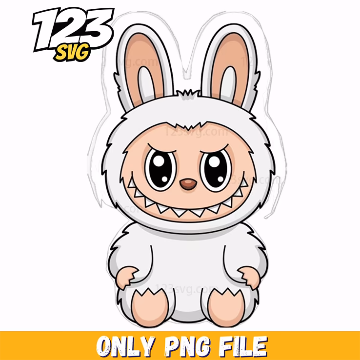 white bunny labubu, labubu plush toys, labubu white bunny plush toys