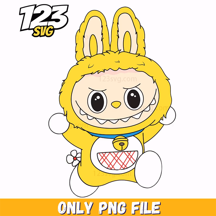 yellow spider labubu png, labubu png, labubu spider