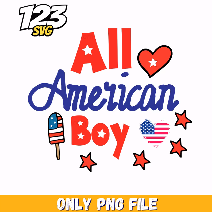 all american boy stars hearts popsicle png, boy stars hearts popsicle, american boy stars popsicle