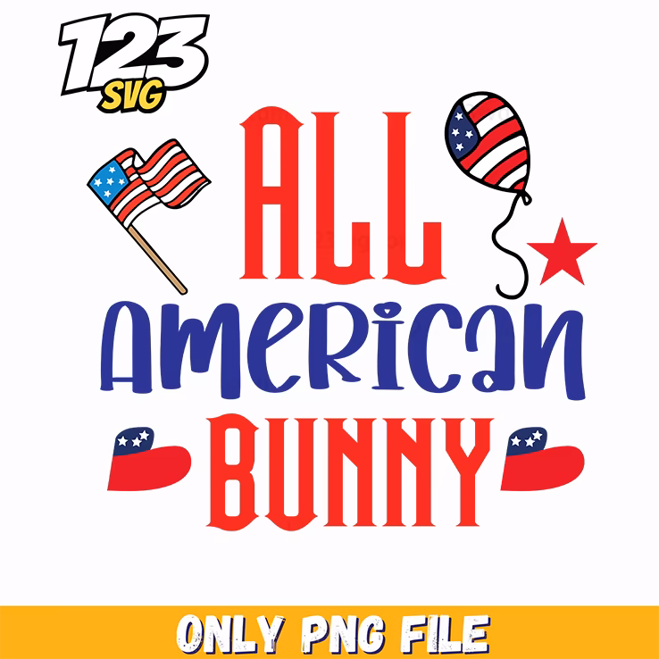 all american bunny flag balloon star us maps png, us flag balloon, us stars and stripes balloon
