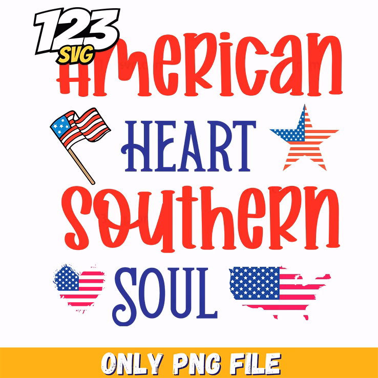 american heart southern soul flags stars hearts us map png, southern soul american heart flags, american heart flags stars usa