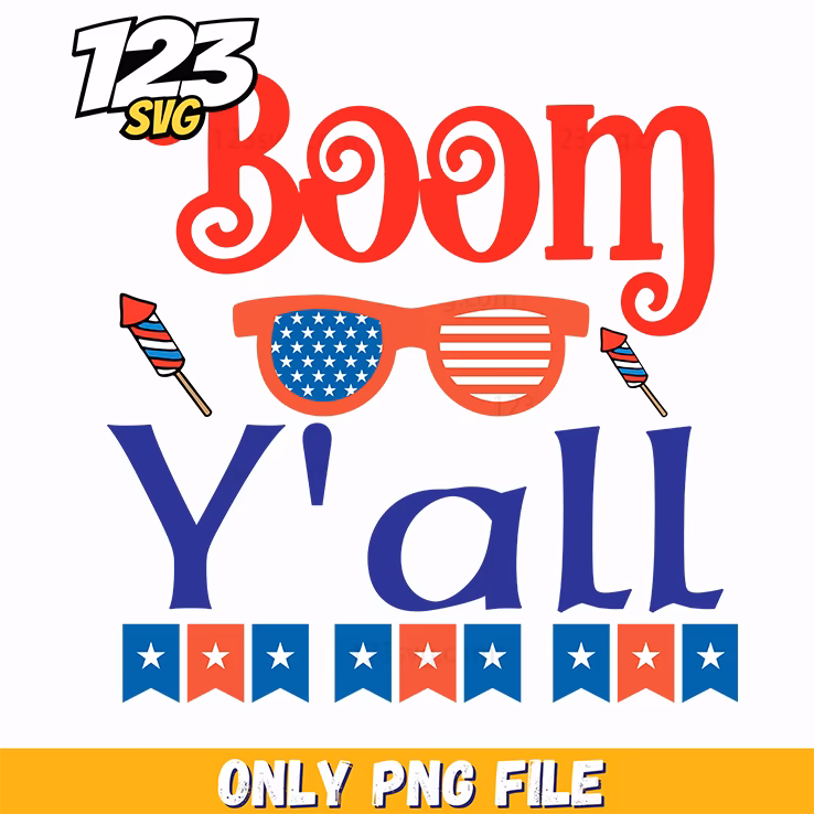 boom yall sunglasses rockets bunting png, sunglasses rockets bunting, rockets bunting png