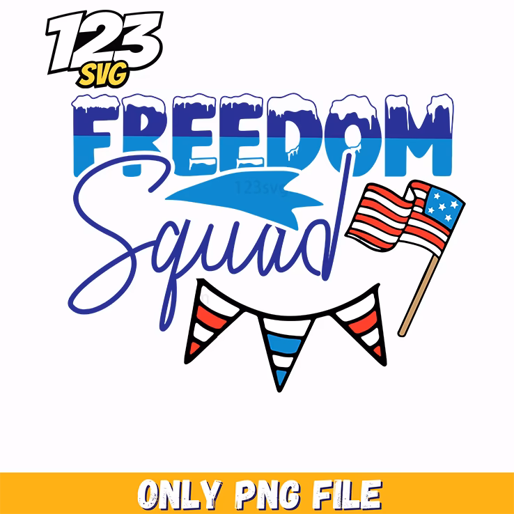 freedom squad arrow flags bunting png, patriotic parade decorations, usa flag bunting banner
