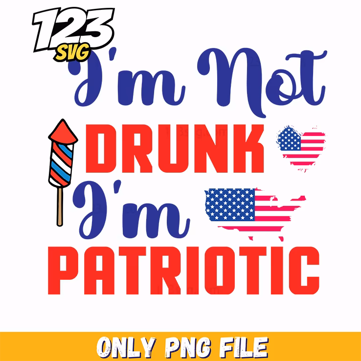 im not drunk im patriotic rockets us map hearts png, i love rockets and patriotic hearts, patriotic rockets in us map