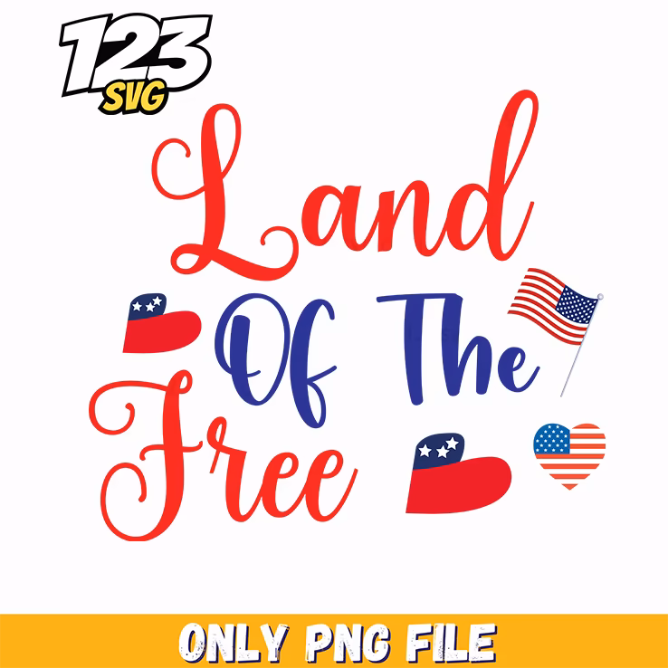 land of the free flags hearts png, usa flag hearts, american flag heart graphics