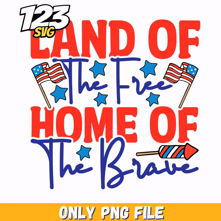land of the free home of the brave flags png, american flag png, free home of the brave flags