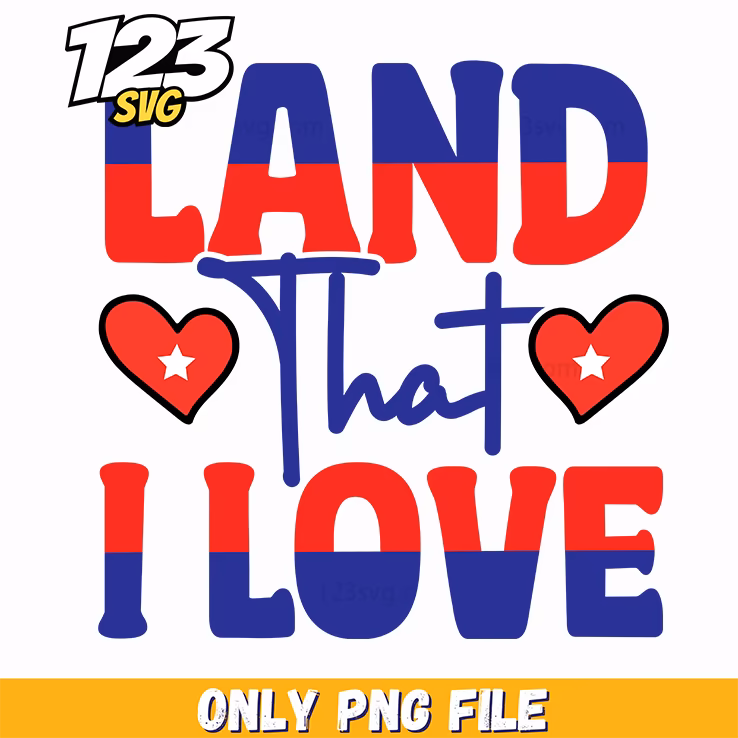 land that i love hearts png, the heart of america, land of love and hearts