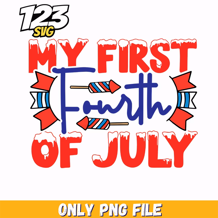 my first fourth of july rockets stars png, fourth of july rockets, july rockets and stars