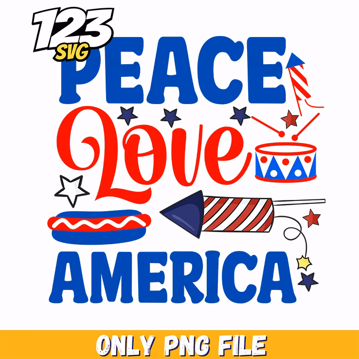 peace love america hot dog rocket drum png, hot dog love rocket, love rocket hot dog