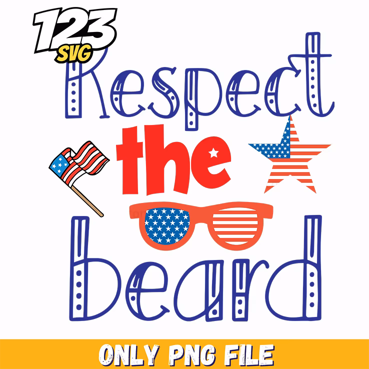 respect the beard flag stars sunglasses png, flag stars sunglasses, stars and flag sunglasses
