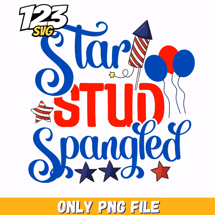 star stud spangled rocket balloons stars png, star spangled rocket balloons, spangled rocket balloons