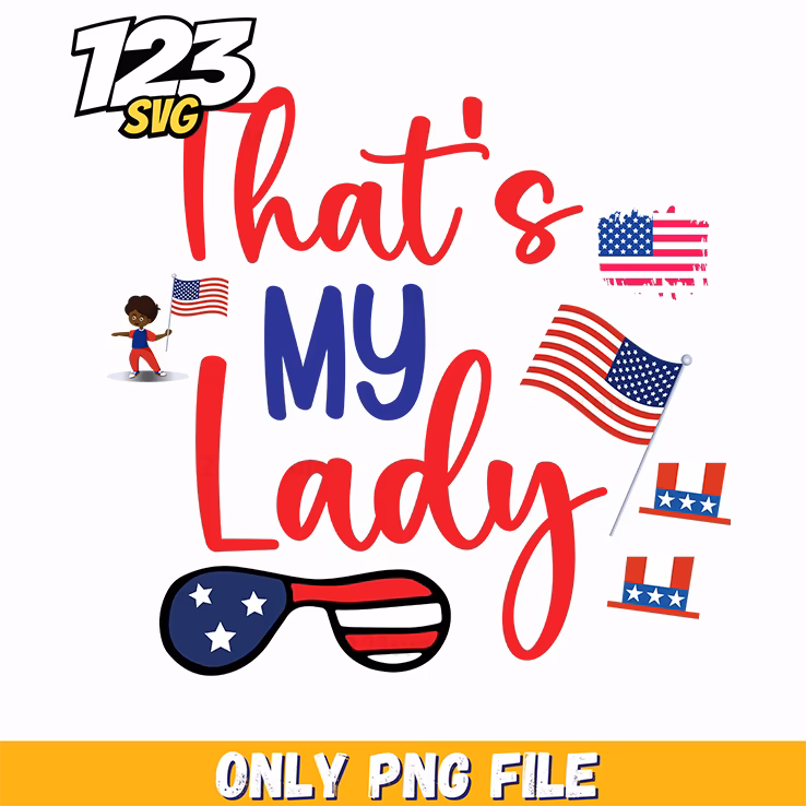 thats my lady us maps flags uncle sam hat sunglasses little girl png, us maps flags uncle sam, little girl uncle sam png