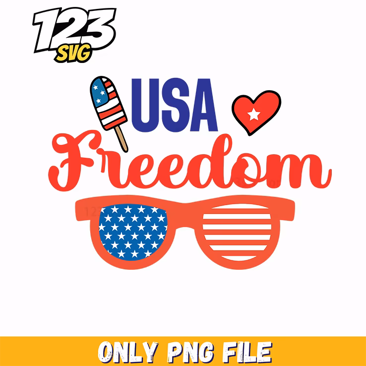 usa freedom heart sunglasses popsicle png, freedom heart sunglasses, usa freedom heart sunglasses