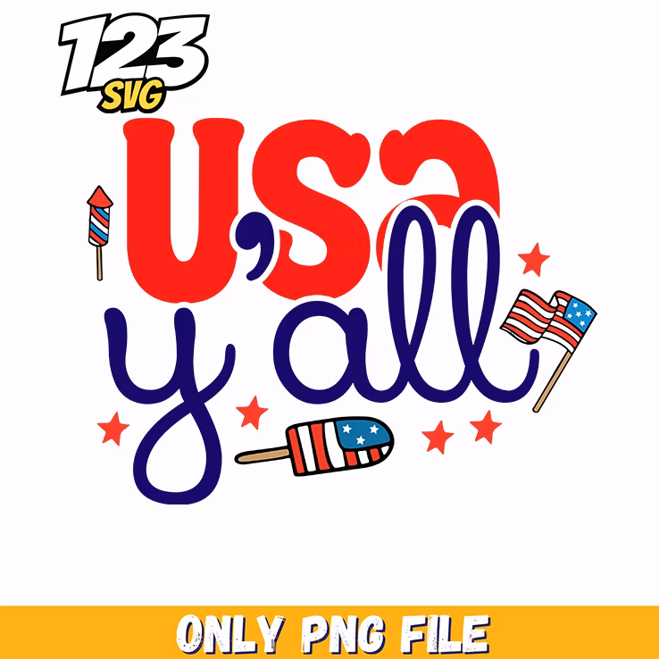 usa yall popsicle png, popsicle png, free popsicle png