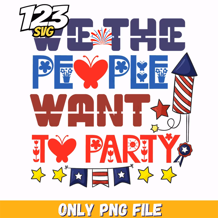 we the people want to party rocket fireworks stars png, party fireworks rockets, fireworks party supplies