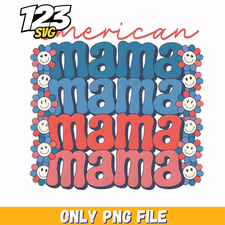 american mama stacked checked border png, american gree, american mama stacked checked border