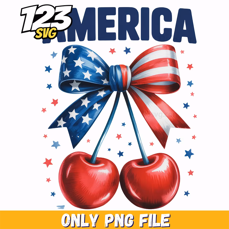 american flag cherries satin bow png, christmas tree and bow png, charlie kirk book png