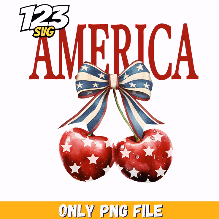 america patriotic cherry satin bow png, patriotic cherry satin bow, cherry satin bow png