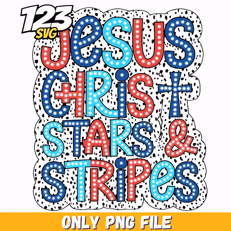 jesus crst stars stripes bubble png, patriotic bubble images, us flag bubble png