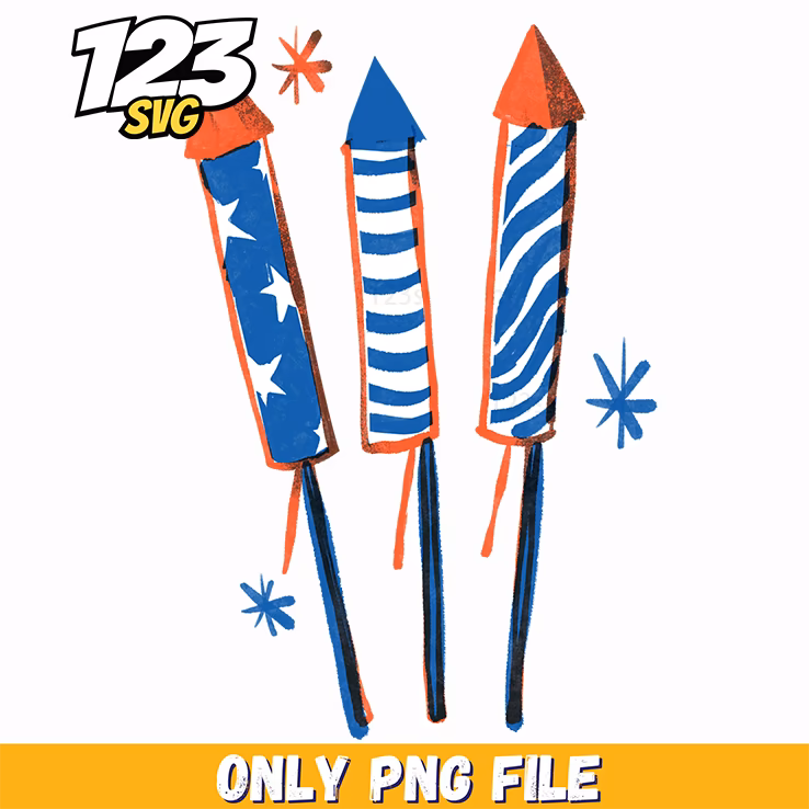 patriotic rocket firecrackers element pack png, korean cartoon png, modern vibes boys png