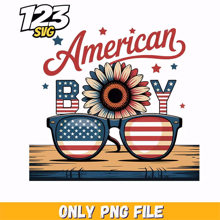 american boy patriotic sunflower glasses png, boy bands, boy bands