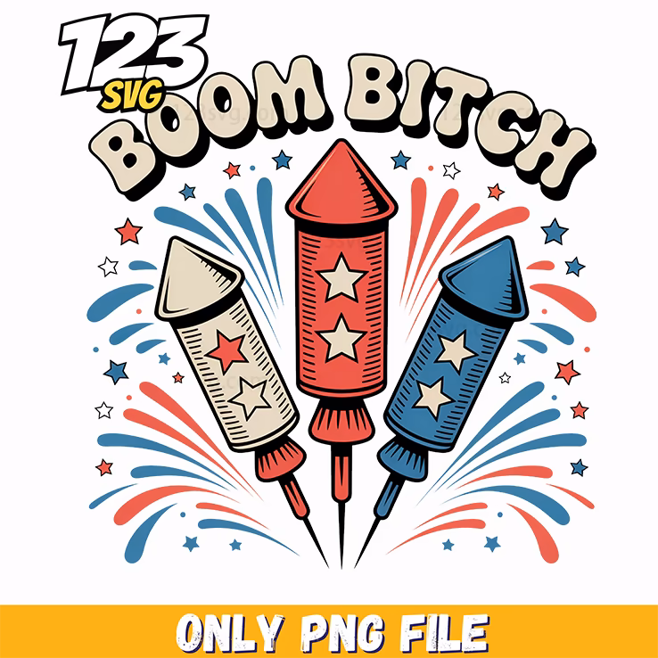 boom fireworks patriotic party graphic png, patriotic party graphic png, fireworks patriotic party graphic