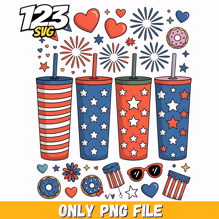 fourth of july tumbler wrap graphics png, july 4th tumbler wrap, july 4th tumbler designs