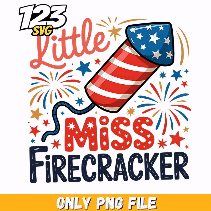 little miss firecracker patriotic rocket png, kpop cartoon png, kpop demon hunters png