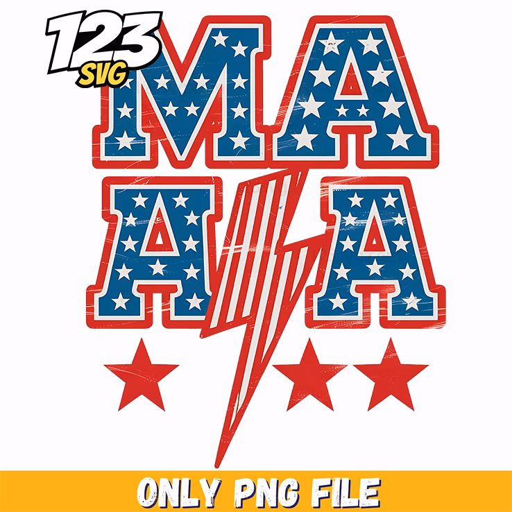 mama lightning bolt starry typography png, mama neon png, spooky autumn png