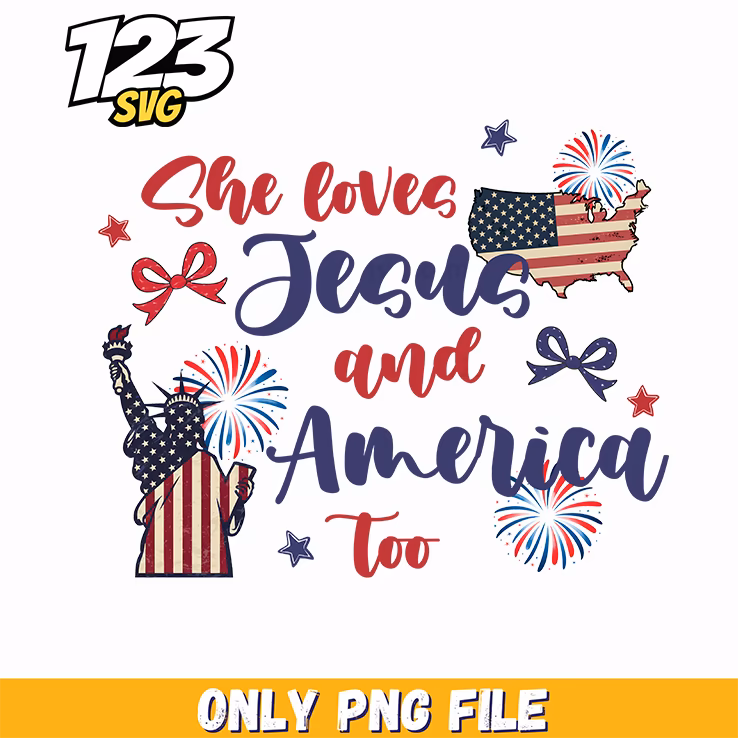 she loves jesus and america too png, the love for jesus png, jesus png