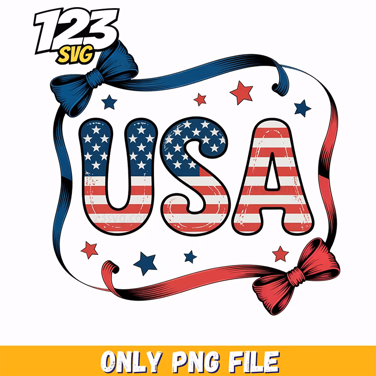 usa patriotic gingham satin ribbon bow png, usa patriotic ribbon bow png, usa patriotic ribbon png