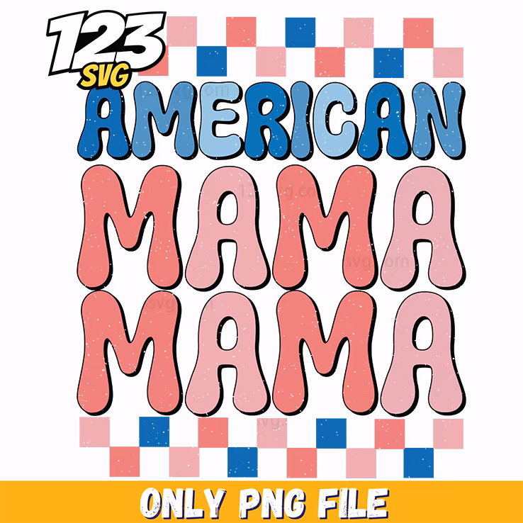 groovy american mama style png, american mama style, mama style png