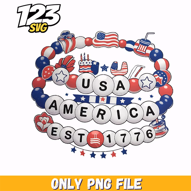 patriotic bracelet charm png, usa patriotic charms, patriotic charm for bracelet