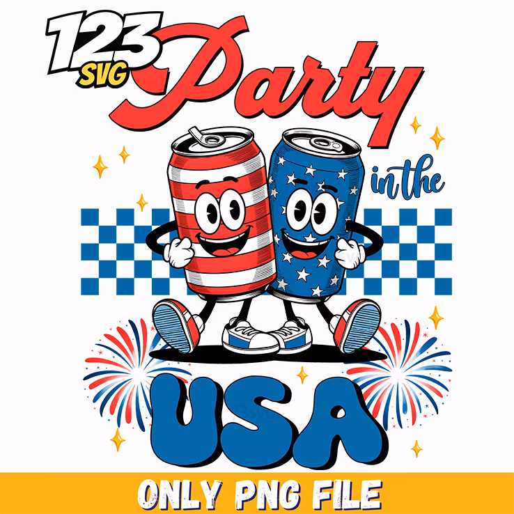 retro patriotic drink style png, patriotic drink style, retro drink png