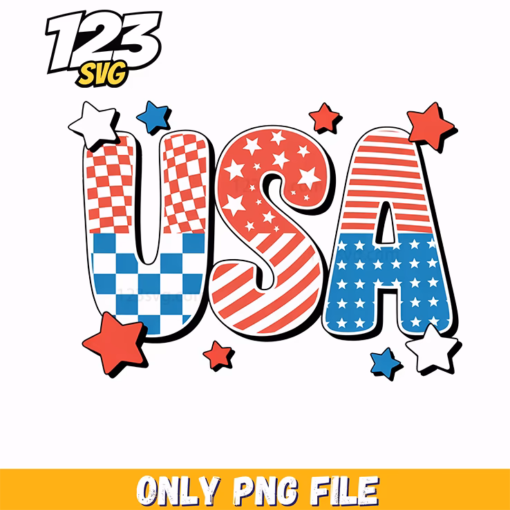 patterned usa letters png, usa pattern letters, usa letters pattern