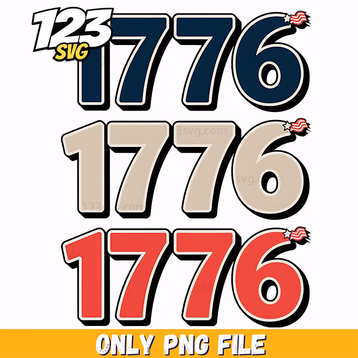 retro 1776 png, 1776 retro illustration, 1776 retro style