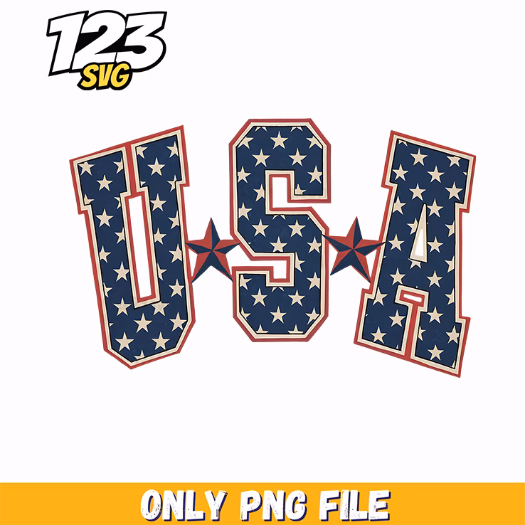 retro usa letters png, usa letters png, retro usa letters