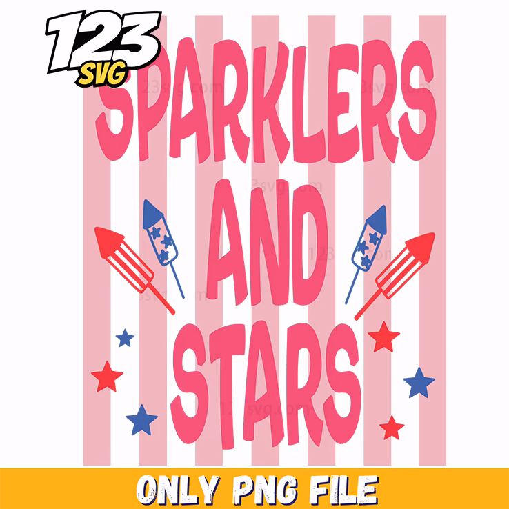 sparklers and stars png, sparklers and stars, firework sparklers