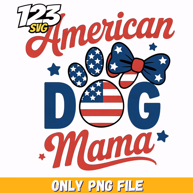 american dog mama png, american dog mama, dog mama png