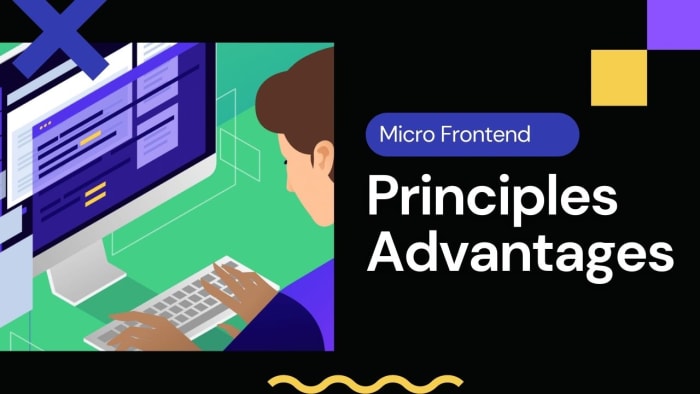 Principles and Advantages of micro-frontend architecture