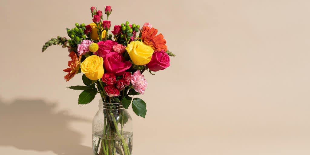 Beautiful flower subscription