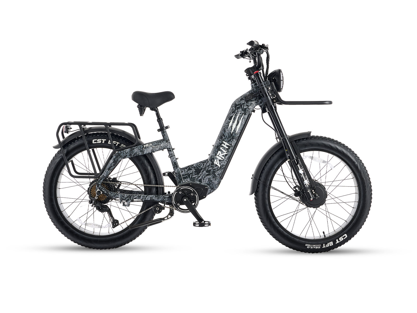 Birch Grolar AWD Hunting Electric Fat Tire Bike - Forest Camo