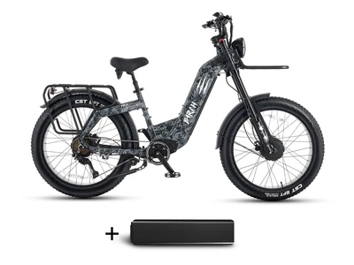 Ebike & Extra Battery Bundle - Your Choice of Color