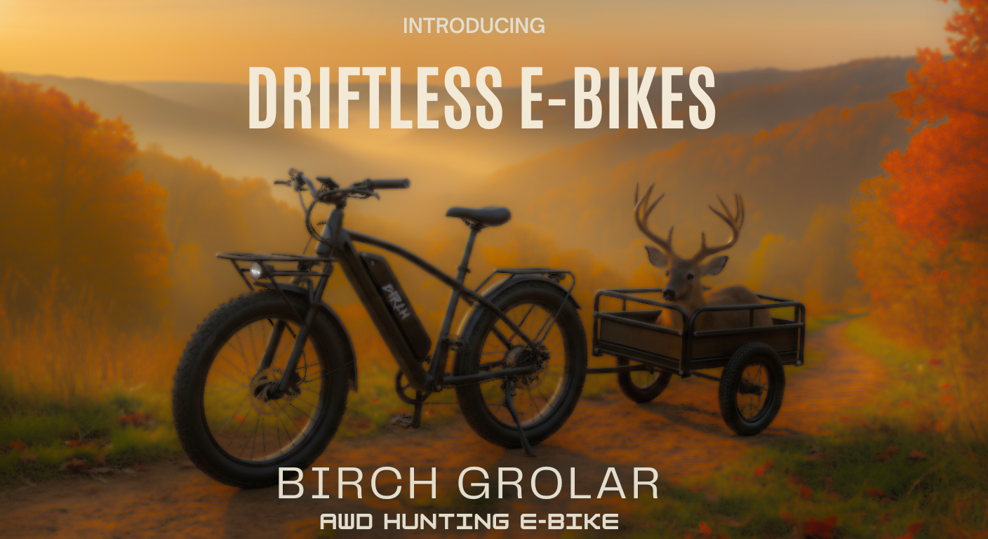 Introducing Driftless E-Bikes: Power, Quiet Performance, and Wisconsin-Ready Reliability