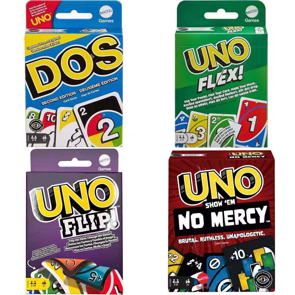 4 in 1 UNO games