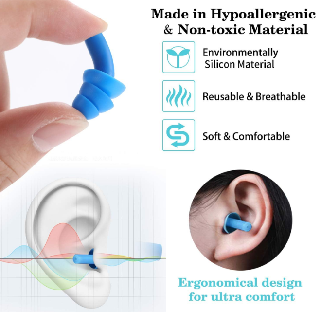 Ear and Nose plugg for Swimming