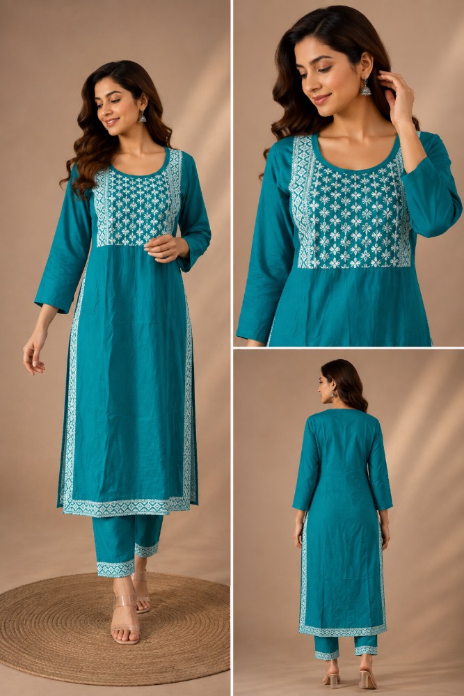 Cotton 2 Piece Suit Collection 4627