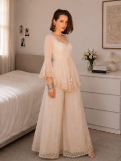 Premium Embroidered Cotton Suit Set thumbnail 2