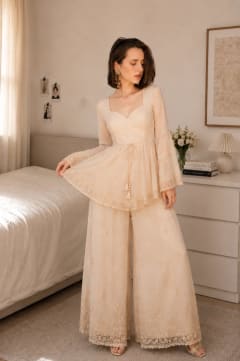 Premium Embroidered Cotton Suit Set thumbnail 4